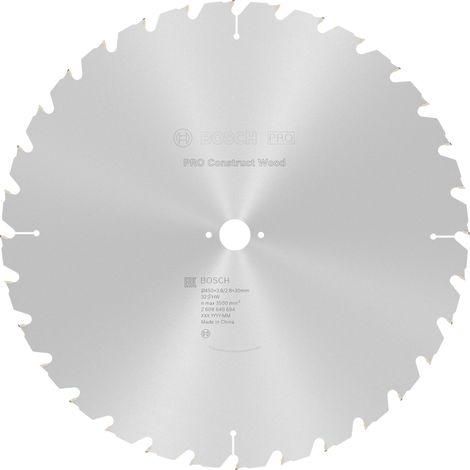 Bosch PRO Construct Wood Kreissägeblatt, 450 x 3,8 x 30 mm, T32 (1/10)