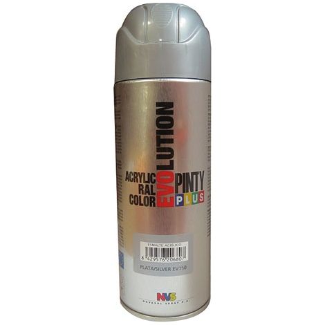 Farb Bombe - Plus Evolution - Silber Nvs188 - 400 ml - Pinty
