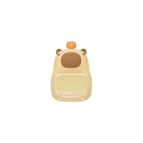 Capybara Silicone Rechargeable Alarm Clock Lamp Night Light (1/4)