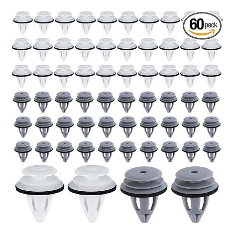 Clips de Fixation Automobile, Set de Renforcement Pare-Chocs et Garniture de Porte, Universels de Retenue pour Véhicule, Rivets en Plastique, Agrafes, Auto, Panneaux pour Voitures (1/5)