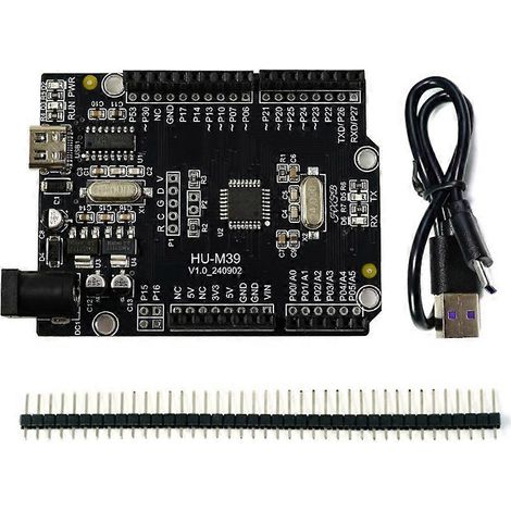 Módulo de desarrollo de placa de programación gráfica HU-M39 para coches inteligentes: Programación y desarrollo. (1/5)