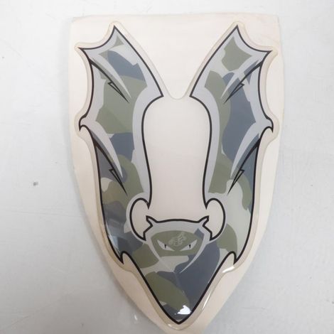 Protection de réservoir pour moto vampire camouflage vert gris