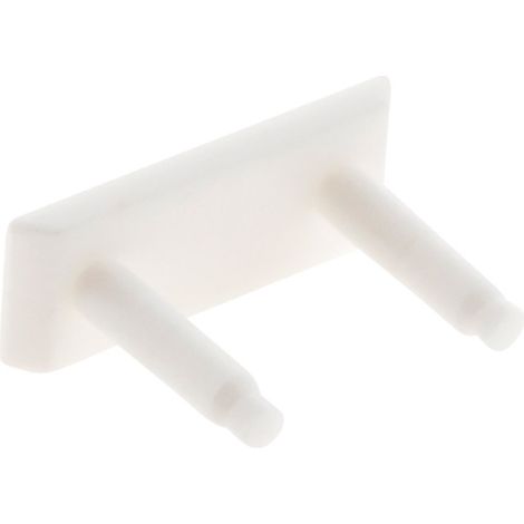 Zenitech – Lot de 6 caches prises 2P 6A ou 2P+T 16A – Blanc – Verrouillage mécanique pour sécurité enfants – Installation sans outil