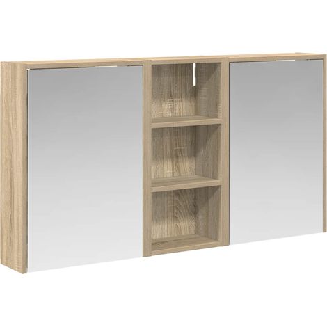 Maison Exclusive - Badezimmerschrank-Set 3 pcs 116 x 16 x 62,5 cm