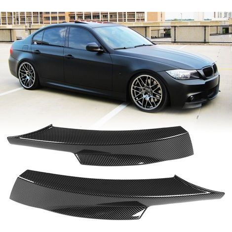 Frontstoßstangenlippe (ein Paar, links und rechts) für BMW E90 M Sport LCI 2009-2012, Carbonfaser-Optik (1/5)