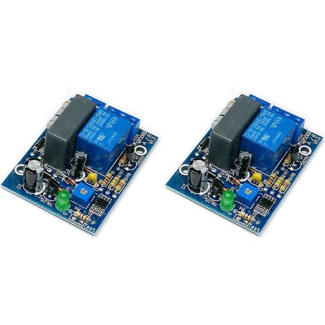 2 modules de relais temporisé réglables AC 220V (0-10 secondes) (1/2)