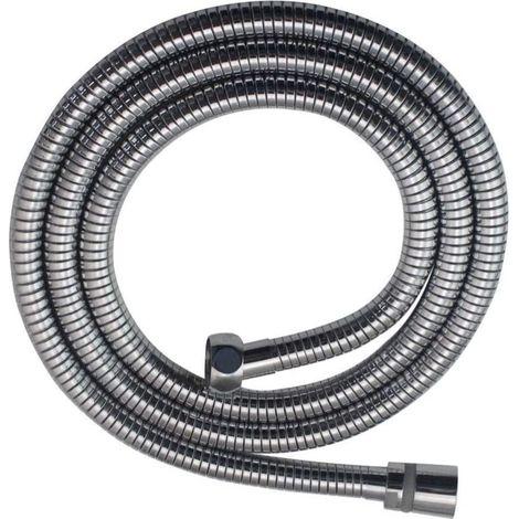 Flessibile doccia in acciaio idrobric diametro 1/2 in (14mm) allungabile 150 - 210 cm, idb blifle0063cr (1/3)
