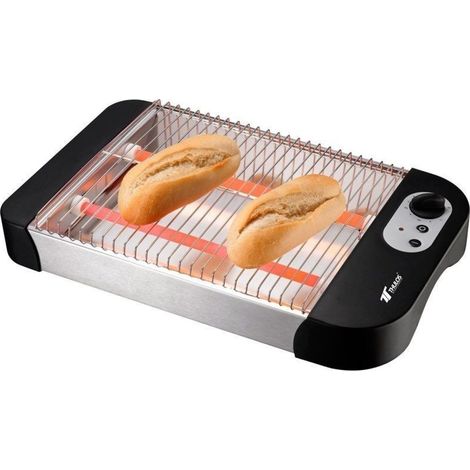 Grille-pain plat avec 6 niveaux de température 600 W  Offre exclusive
