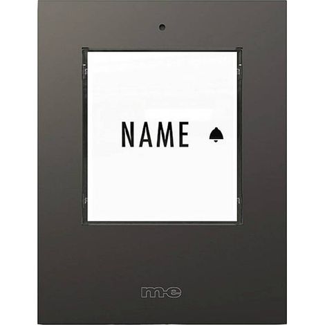 m-e modern-electronics 41303 Campanello senza fili Trasmettitore Illuminato , con targhetta (1/2)