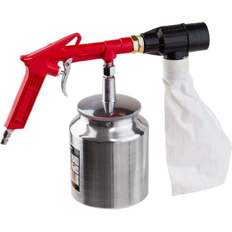 Pistolet de sablage SP1000 avec sac de récupération