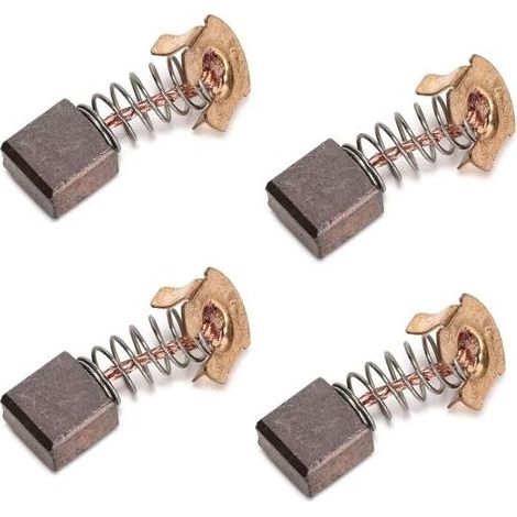 CB441 Lot de 4 balais de charbon de rechange pour HR241 DHR202 18 V SDS sans fil (1/5)