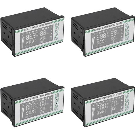 Lot de 4 Xm-18S Egg Incubator contrôleur Thermostat Hygrostat Full automatique commande (1/5)