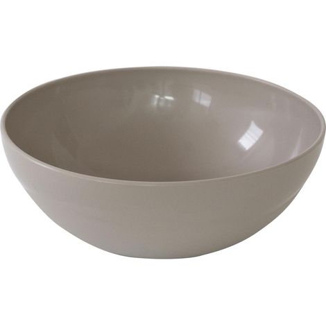 INSALATIERA GAIA PLUS IN PLASTICA DI DIAMETRO 26 CM COLORE TORTORA