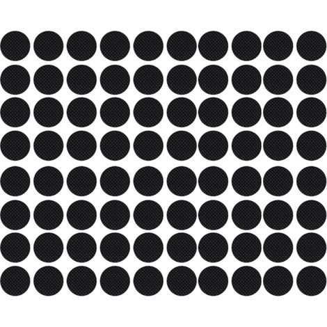 1Inch Self-Stick Furniture Round Felt Pads Wood Floor Protectors– Your Hard Floors from Furniture Scratches, Pack of 80, Black