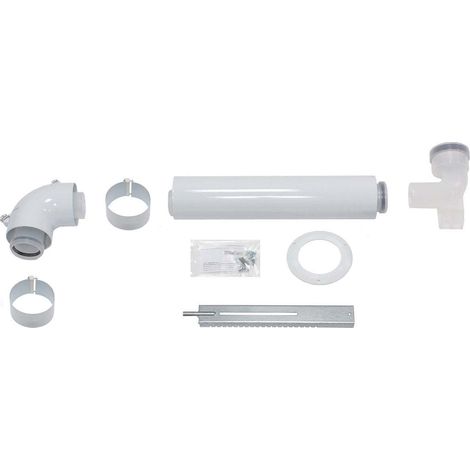 Vaillant Basis-Anschluss-Set Brennwert 60/100 PP an Abgasl. DN 80 im Schacht, 303920