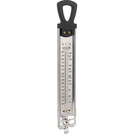 Thermomètre Cuisine Murale Double Échelle Fahrenheit Celsius pour Confiserie et Pâtisserie (1/5)