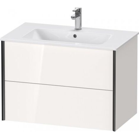 Sous-vasque pour meuble de salle de bain XVIU 560x810x480mm Prof. sw ma blanc brillant (1/3)