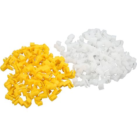 100pcs Agrafe de Tige de Serrure de Porte 69293-12030 Gauche Droite Jaune Blanc Remplacement pour Camry Celica Corolla (1/5)
