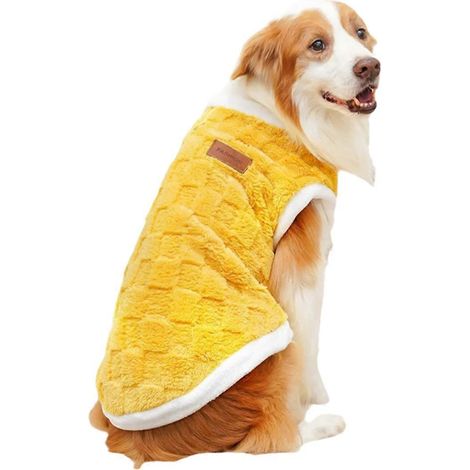 Vêtements pour grands chiens : pull d'hiver chaud, manteau pour golden retriever, sweat-shirt pour chiot, pull XL (1/5)