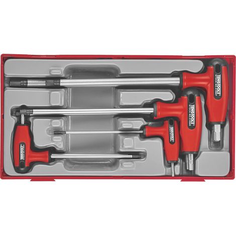Set mit 4 TX Schlüsseln mit T-Griff TENGTOOLS 245800107
