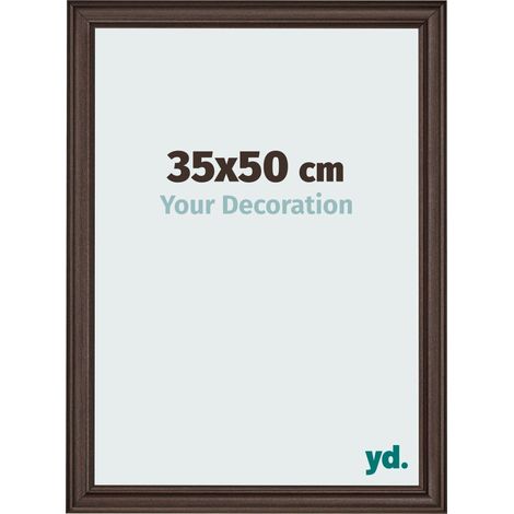 yd. - Cadre photo 35x50 - Chene Fonce - MDF - Lazio