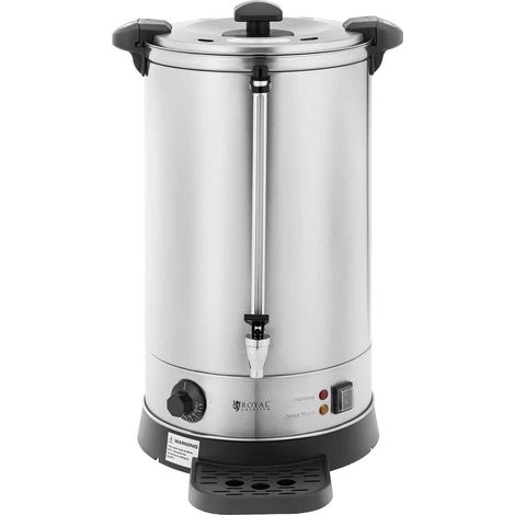 Erogatore di acqua calda 197 litri 2500 watt vaschetta raccogli gocce argento 140004290