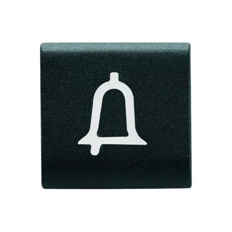 TOUCHE INTERCHANGEABLE 'SONNERIE' NOIRE GEWISS GW12544