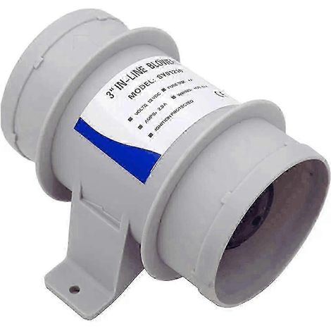 Integrierter 7,6 cm (3 Zoll) Bilgenlüfter für Boote, Kabinenbelüftung, 12 V, geeignet für Wohnmobile und Boote (1/5)
