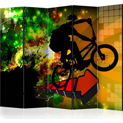 Paravento - Bicycle Tricks II [Room Dividers] - 225x172 (1/4)
