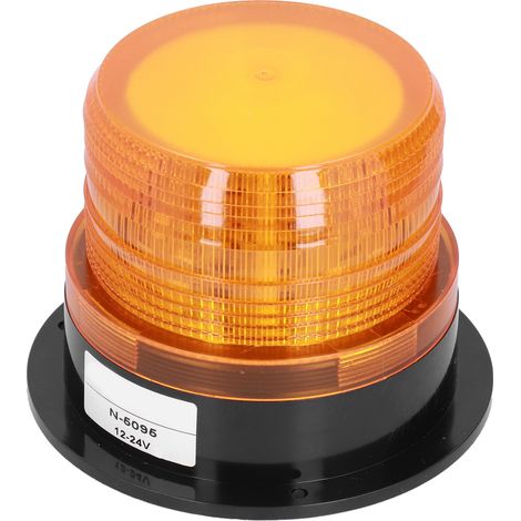 Gyrophare LED 12-24V pour Voiture Ambulance, Feu de Signalisation d'Avertissement de Sécurité, Balise Flashant sur Toit (1/5)