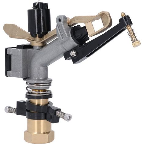 Arroseur d'irrigation DN25 1pouce,pulvérisateur à rotation automatique pour grandes surfaces,pulvérisateur d'irrigation agricole avec bras pivotant (SKU produit : 97135707 SKU Offre : CJ-20250818-PQ4 (1/5)