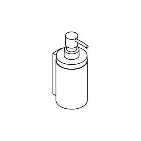 HEWI 900.06.00140 92 Distributeur de savon avec support, chrome (1/2)