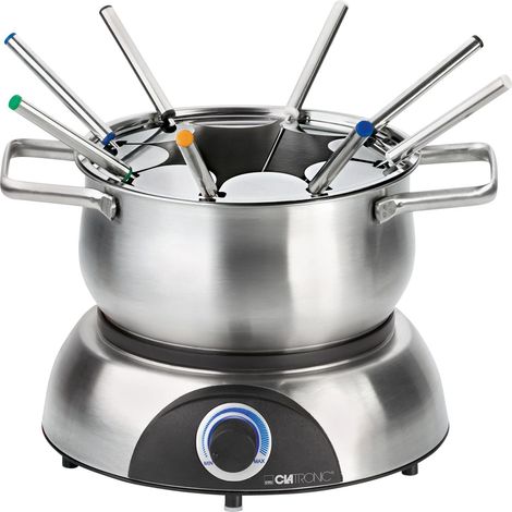 CLATRONIC Clat Fondue- Set FD 3783 ed für 8 Personen (263981)