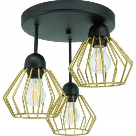 Lampade a sospensione moderne in stile loft Livia 2848/Z-B-3 CZ (1/5)
