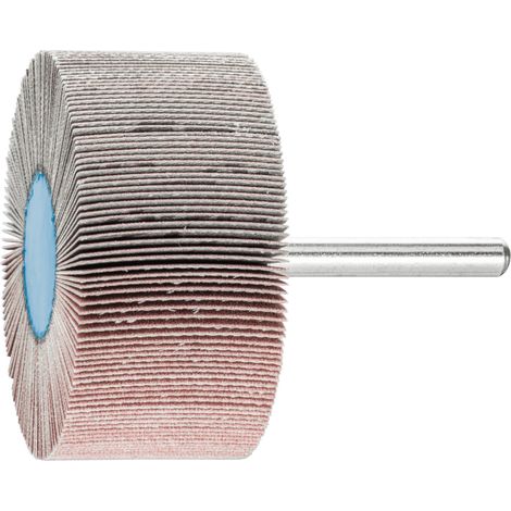 PFERD TOOLS Korund Fächerschleifer F Ø 60x30mm Schaft-Ø 6 mm A320 für Feinschliff und Finish 10 Stk (1/4)