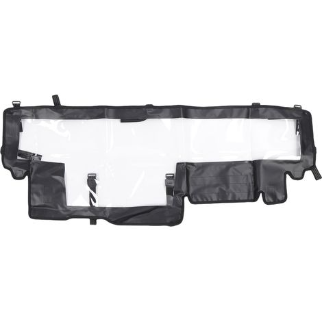 Pare-brise arrière souple UTV, excellente visibilité, Anti-poussière, remplacement en PVC pour Maverick X3 (1/5)