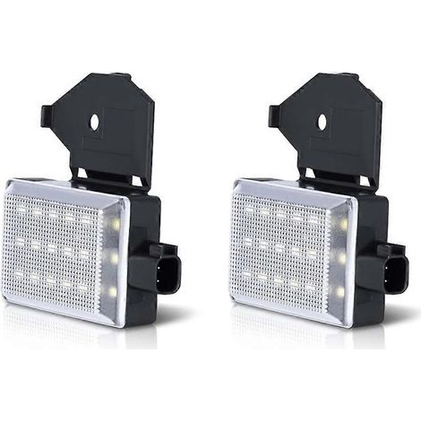 Set mit 2 LED-Einstiegsleuchten unter der Motorhaube für Dodge Ram 1500, 2500 und 3500, Charger, Jeep Cherokee, Wrangler und Chrysler.
