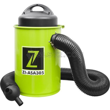 ASPIRADOR POLVO EXTRACTOR VIRUTAS DE MATERA COLECTOR 1100W ZIPPER ZI-ASA305