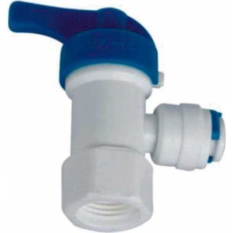 Válvula Cierre 90º 1/4” x 1/4” ATH — Conexión Quick Fitting Osmosis