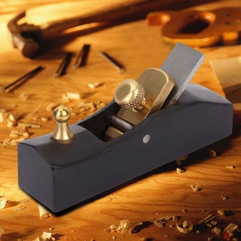 Vtizikl Rabot Wood, rabot manuel, idéal pour le travail du bois : découpe, rabotage et ponçage de surface. (1/3)