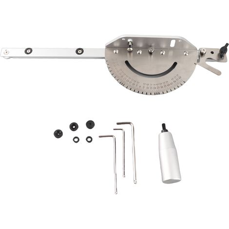 [JAMAIS UTILISÉ]Guide d'onglet et barre d'onglet en aluminium pour scie circulaire de table et table de défonceuse - Outil de travail du bois (1/5)