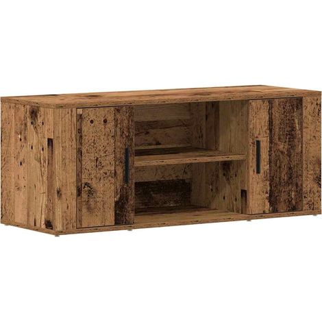 Maison Exclusive - Mobile TV Legno vecchio 100 x 35 x 40 cm Legno multistrato