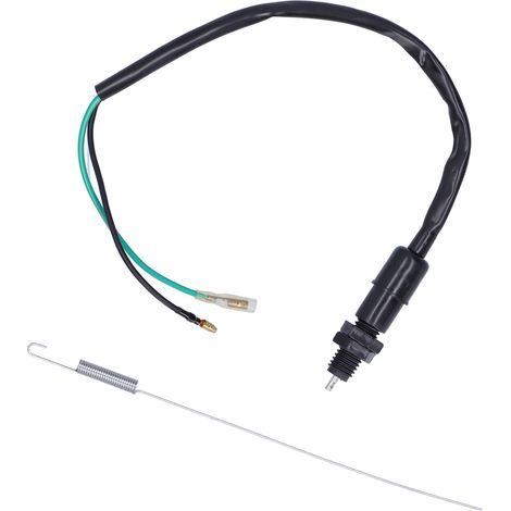 SUNXURY Interrupteur de feu de frein arrière de moto avec ressort universel pour vélos de singe Super Pit Dirt Quad classiques (1/5)