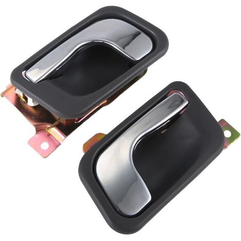 Une paire de poignées de porte intérieures MB669169/MB669170 pour Pajero Montero (1991-2000)