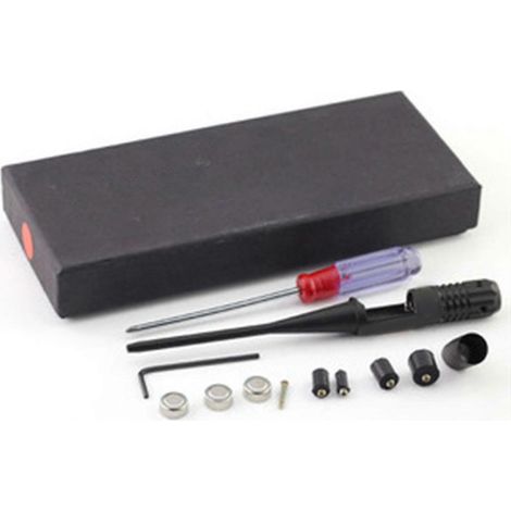 Laser-Bore-Sighter aus leichter, professioneller 650-nm-Laser-Bore-Sighter aus Aluminiumlegierung (rot)