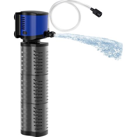 1 Pompe submersible 4 en 1,260 GPH,Filtre intérieur silencieux,Aquarium 100-300 litres,Eau douce et mer (1/5)