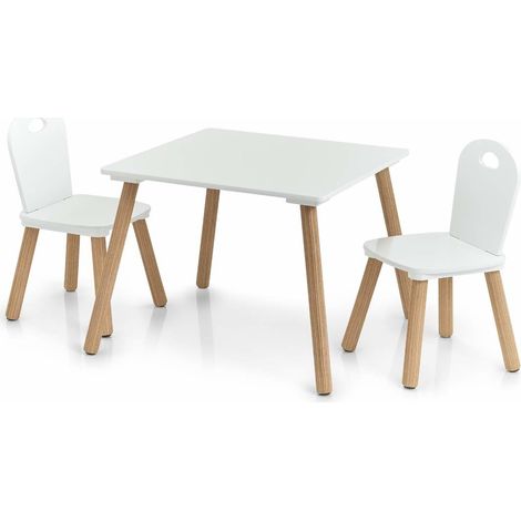 Scandi Kindermöbelset, 2 Stühle + Tisch, Kindermöbel Zeller (1/4)