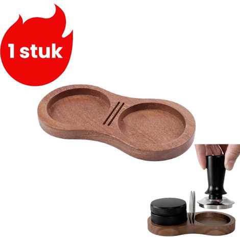 pièce - Étagère de rangement pour tasseur - Support pour distributeur d'eau en forme de huit - Ensemble distributeur de café - Accessoires pour café - 5 1/58 mm - Couleur ébène (1/4)