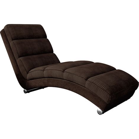 Chaise longue Comfivo Pirum, Kronos 06 + Poso 06, 84x62x180cm, Tissu, Pieds: Plastique (1/5)