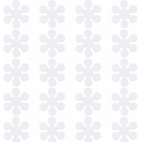ensemble20Tapis antidérapants pour salle de bain, fabriqués en matériau flexible, adaptés aux baignoires-10centimètre (1/5)